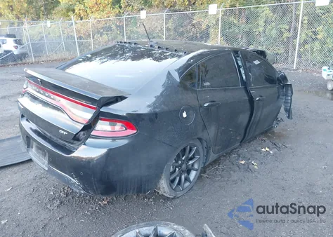 2016 Dodge Dart Gt Sport из США, поврежденный, VIN 1C3CDFGB7GD823348